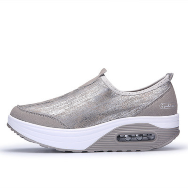 Women Sport Rocker Sole Shoes Outdoor Flats - Image 2