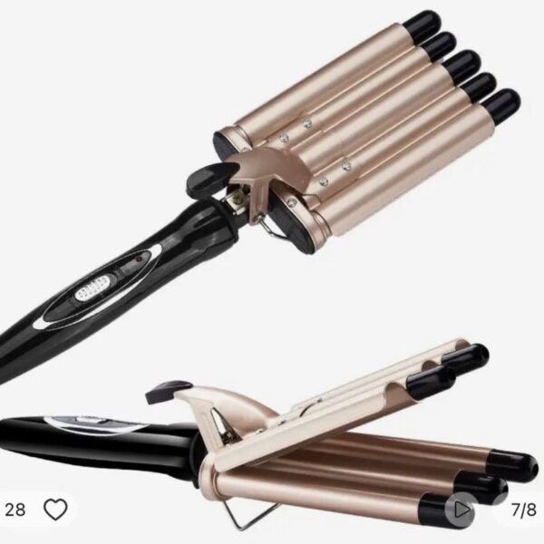 Hair Crimper Curling Iron Ceramic - Image 4