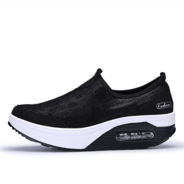 Women Sport Rocker Sole Shoes Outdoor Flats - Image 5