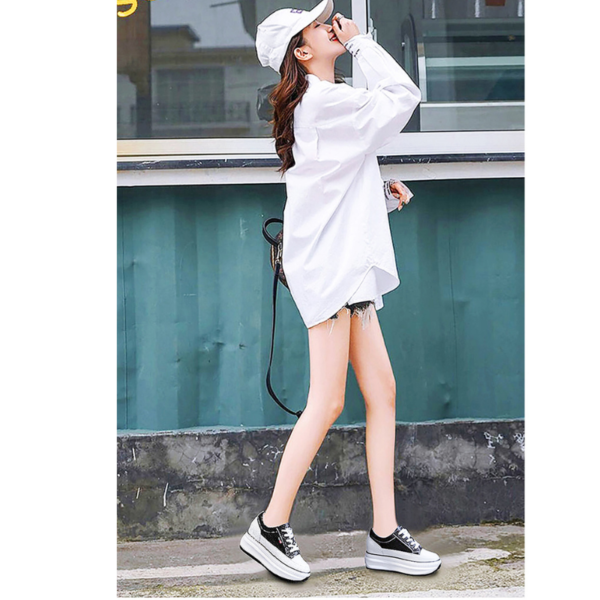 casual white shoes - Image 6