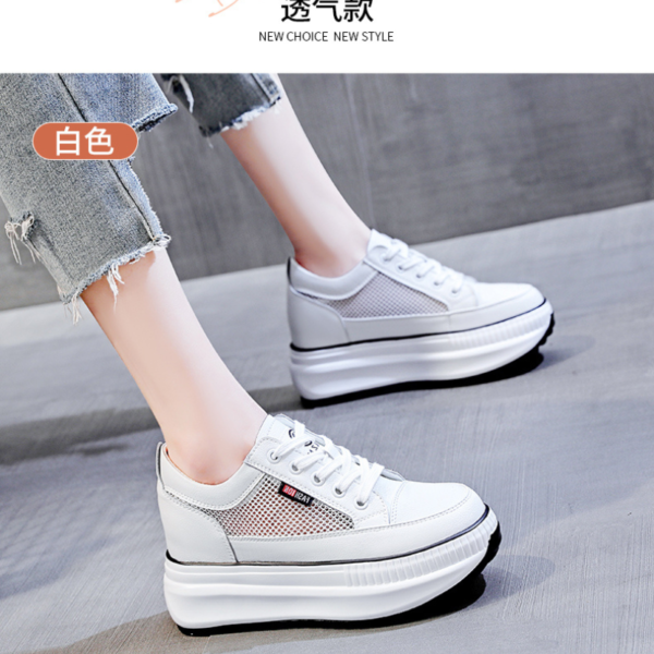 casual white shoes