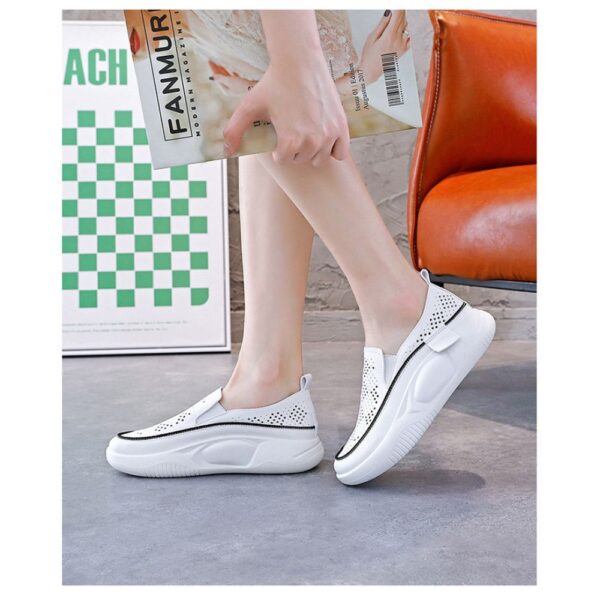 Summer thin white shoes - Image 4